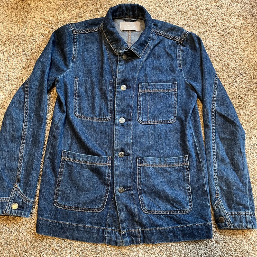 Everlane Denim Chore Coat Size XXS